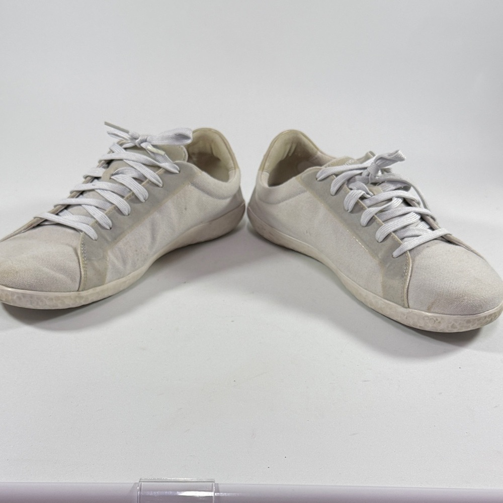 Vivo casual low-profile sneakers in light gray and white - Picture 6 of 9